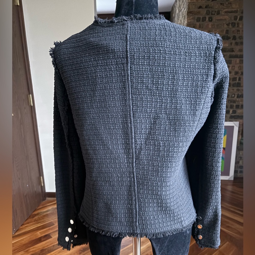 One Third Stylish Black Women's Jacket 01, ECU - Picture 6 of 13